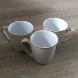 Set of 3 Denby mugs